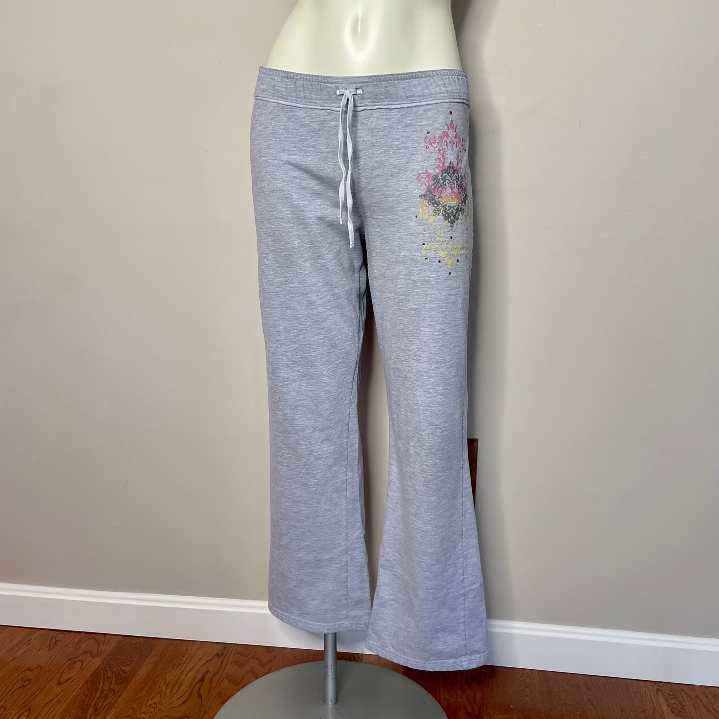 arizona gray flare sweatpants XS