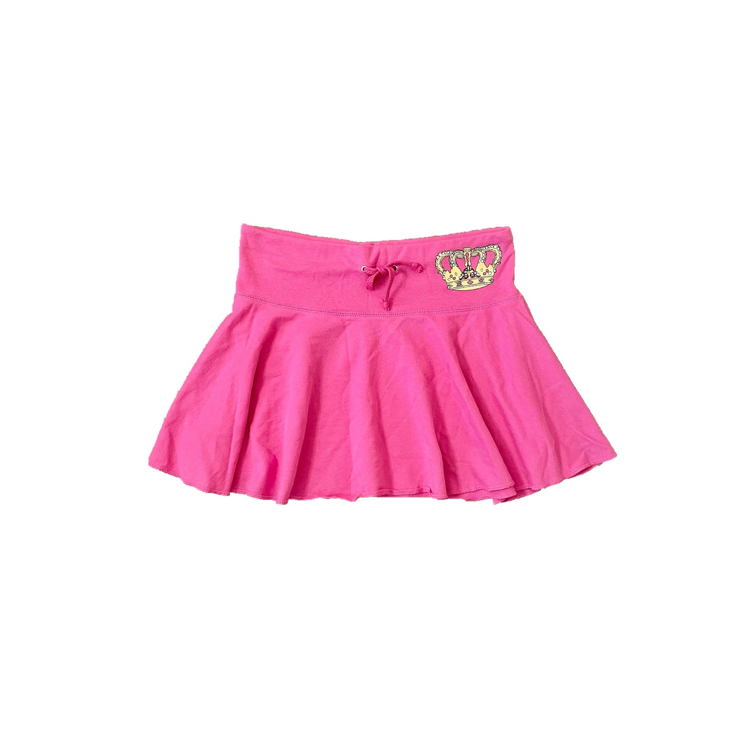 derek heart pink crown mini skirt S